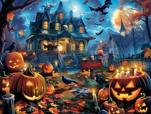 Nattork Jigsaw Puzzle 1000 Pieces for Adults, Halloween Haunted House,Challenging Adult Puzzles for Halloween Decor & Gift Nattork Jigsaw Puzzle 1000 Pieces for Adults, Halloween Haunted House,Challenging Adult Puzzles for Halloween Decor & Gift von Nattork