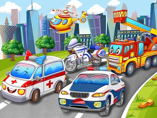 Nattork Jigsaw Puzzles 100 Pieces for Kids Youth Car Puzzle - Pieces Fit Together Perfectly Nattork Jigsaw Puzzles 100 Pieces for Kids Youth Car Puzzle - Pieces Fit Together Perfectly von Nattork