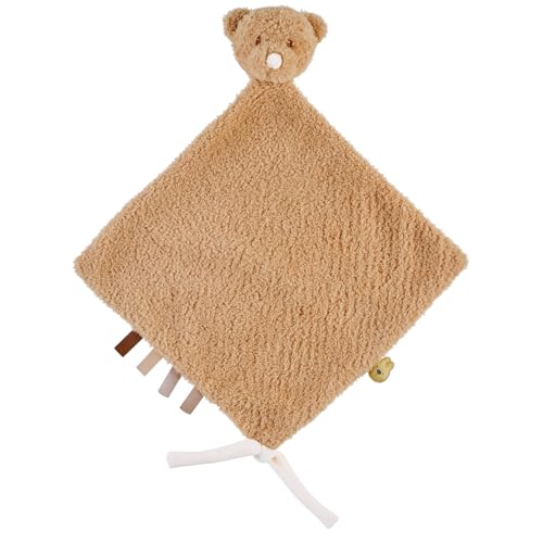 Nattou Großes Schnuffeltuch aus Polyester, Bär, Wegbegleiter ab der Geburt, 35 x 35 cm, Teddy, Hellbraun Nattou Großes Schnuffeltuch aus Polyester, Bär, Wegbegleiter ab der Geburt, 35 x 35 cm, Teddy, Hellbraun von Nattou