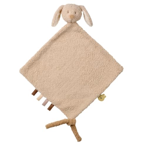 Nattou Großes Schnuffeltuch aus Polyester, Hase, Wegbegleiter ab der Geburt, 35 x 35 cm, Teddy, Beige Nattou Großes Schnuffeltuch aus Polyester, Hase, Wegbegleiter ab der Geburt, 35 x 35 cm, Teddy, Beige von Nattou
