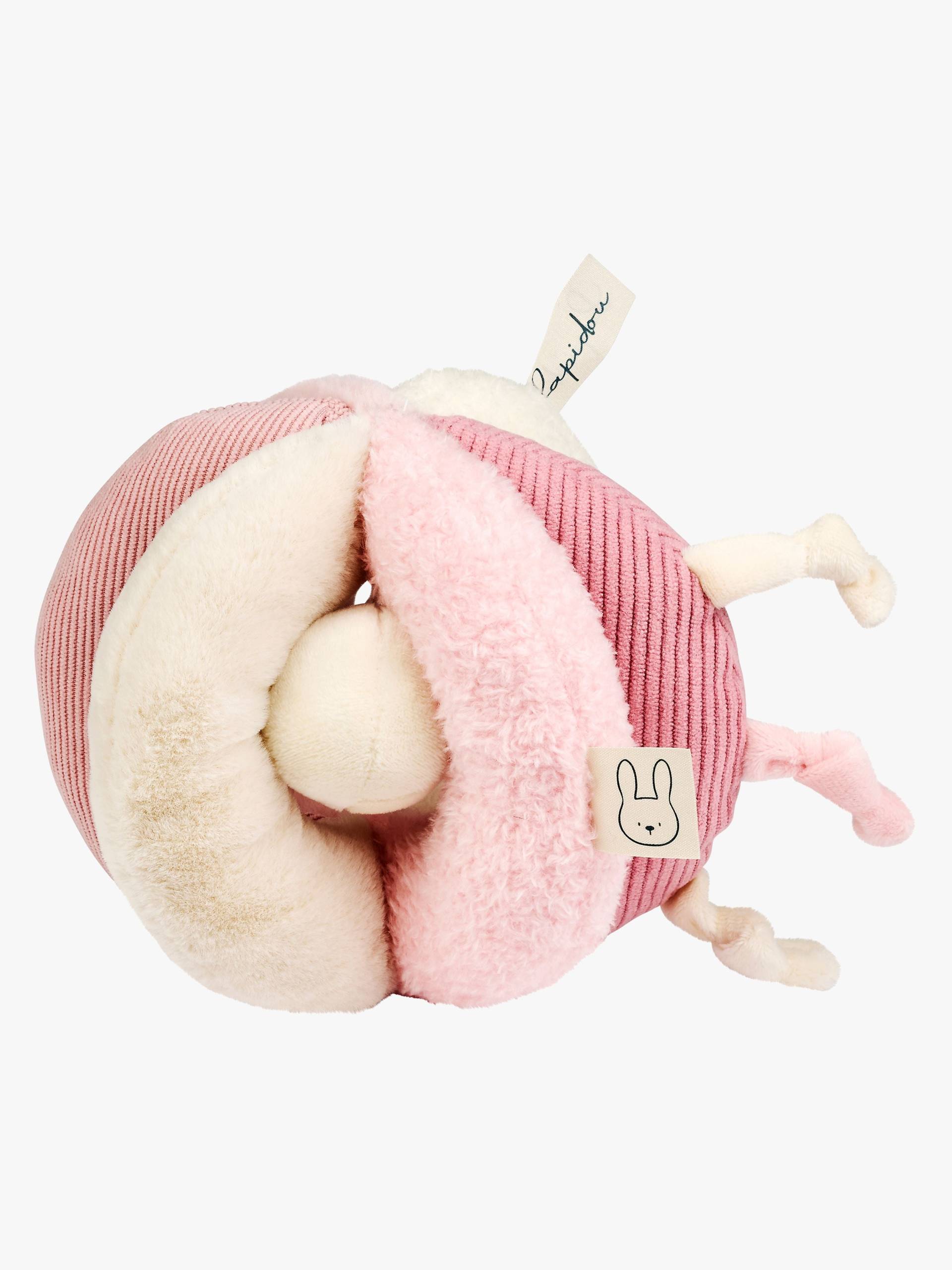 Nattou Lapidou Aktivitätsball mit Griff, Rosa, Babyspielzeug Nattou Lapidou Aktivitätsball mit Griff, Rosa, Babyspielzeug von Nattou