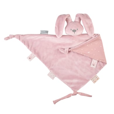 Nattou Lapidou Maxi-Kuscheltuch gedrückt, altrosa Nattou Lapidou Maxi-Kuscheltuch gedrückt, altrosa von Nattou