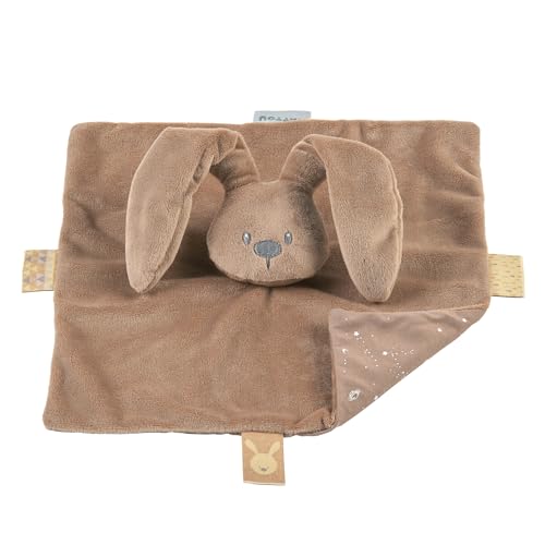 Nattou Comforter Doudou Rabbit LAPIDOU, 27 cm, Lapidou Mocha von Nattou