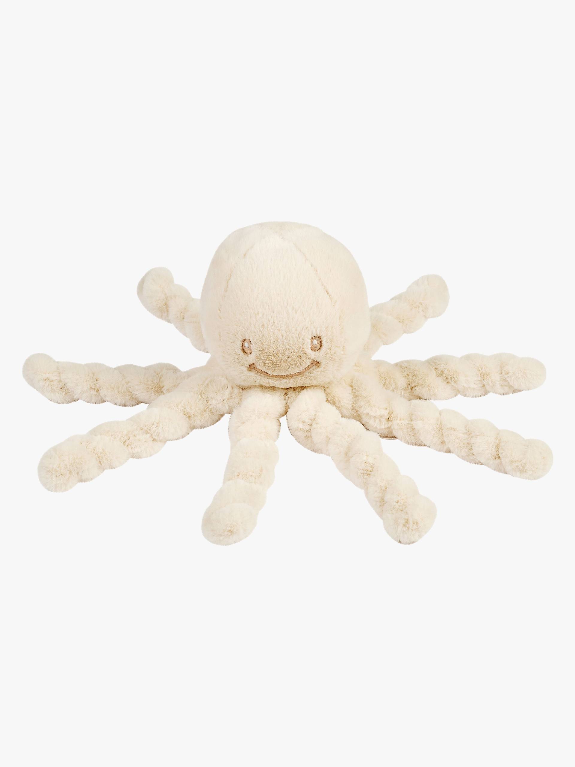 Nattou Lapidou Tintenfisch Kuscheltier, Beige Nattou Lapidou Tintenfisch Kuscheltier, Beige von Nattou