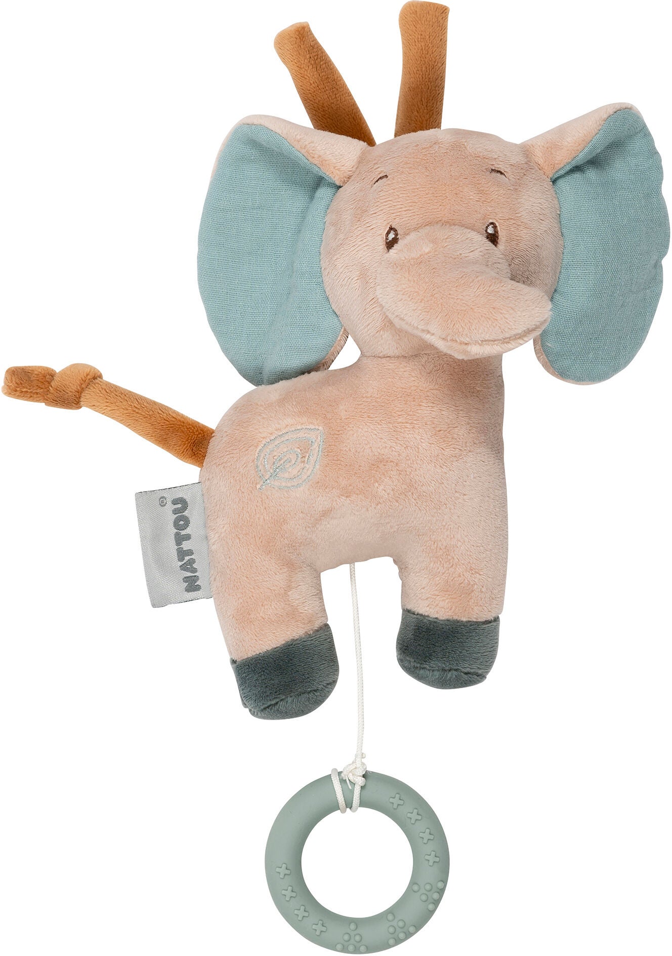 Nattou Luna &  Axel Spieluhr Elefant Mini, Babyspielzeug von Nattou