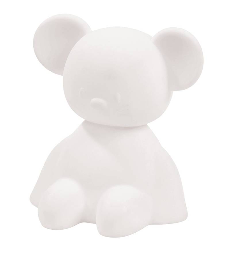 Nattou Nachtlampe - Silikon - LED - Maus - 12x14x15 cm - Weiß - Nattou - One Size - Nachtlicht Nattou Nachtlampe - Silikon - LED - Maus - 12x14x15 cm - Weiß - Nattou - One Size - Nachtlicht von Nattou