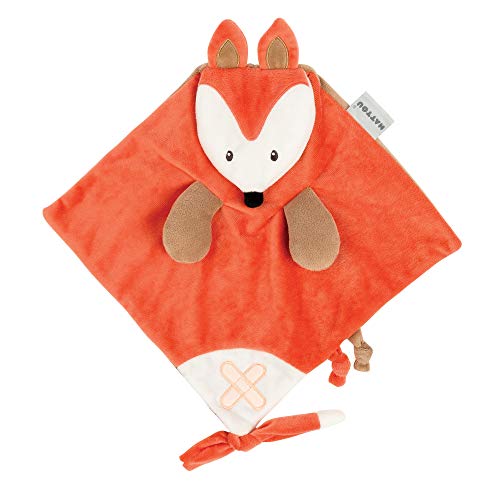 Nattou Schnuffeltuch Fuchs, Buddiezzz, 40 × 36 × 3 cm, Orange/Weiß Nattou Schnuffeltuch Fuchs, Buddiezzz, 40 × 36 × 3 cm, Orange/Weiß von Nattou