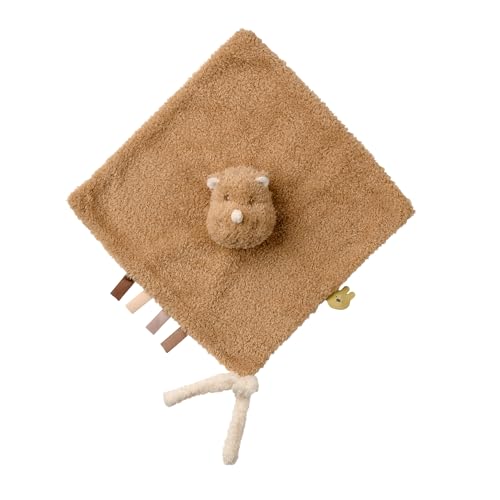 Nattou Schnuffeltuch aus Polyester, Nashorn, Wegbegleiter ab der Geburt, 39 x 39 cm, Teddy, Hellbraun Nattou Schnuffeltuch aus Polyester, Nashorn, Wegbegleiter ab der Geburt, 39 x 39 cm, Teddy, Hellbraun von Nattou