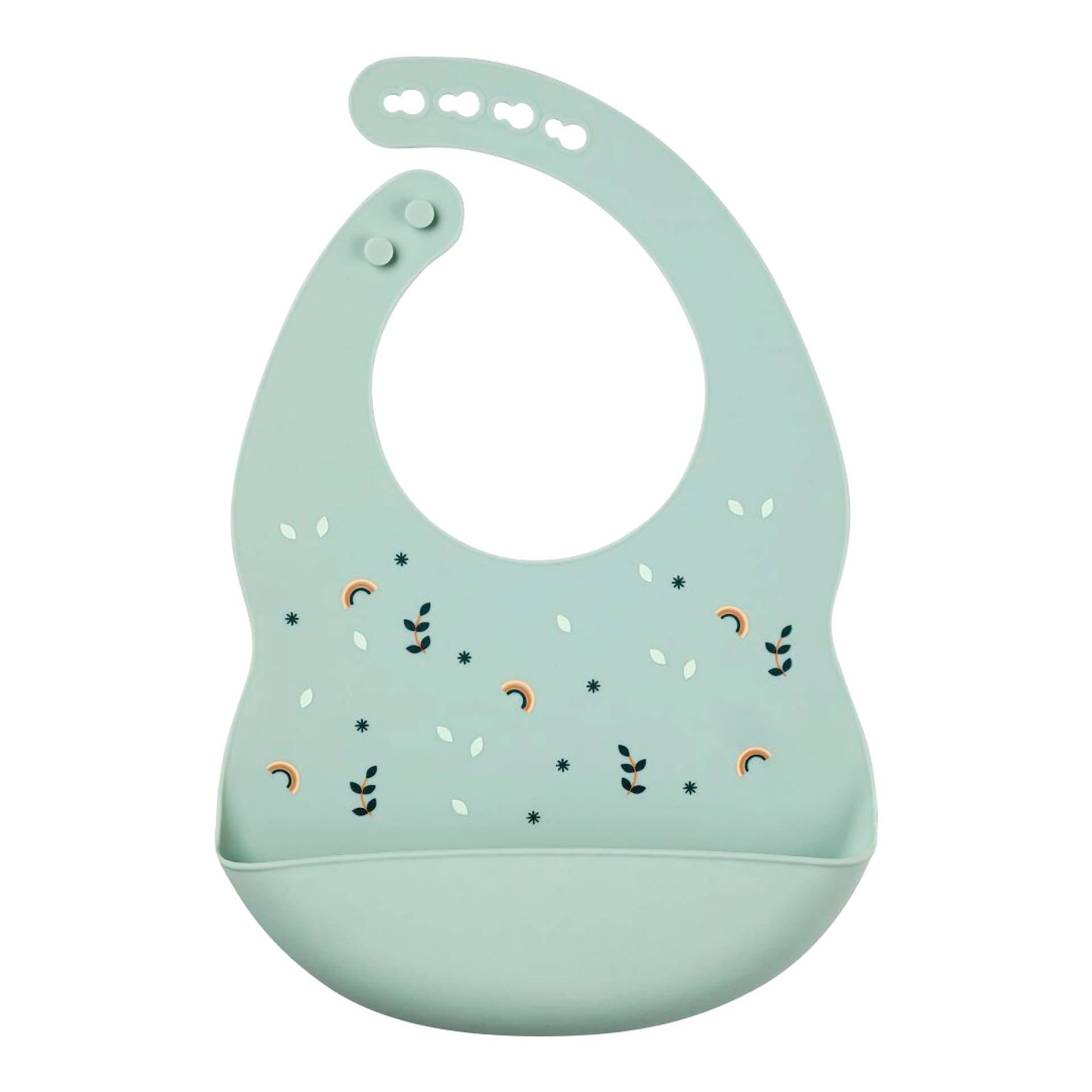 Nattou Silikonlätzchen mit Auffangschale von Nattou