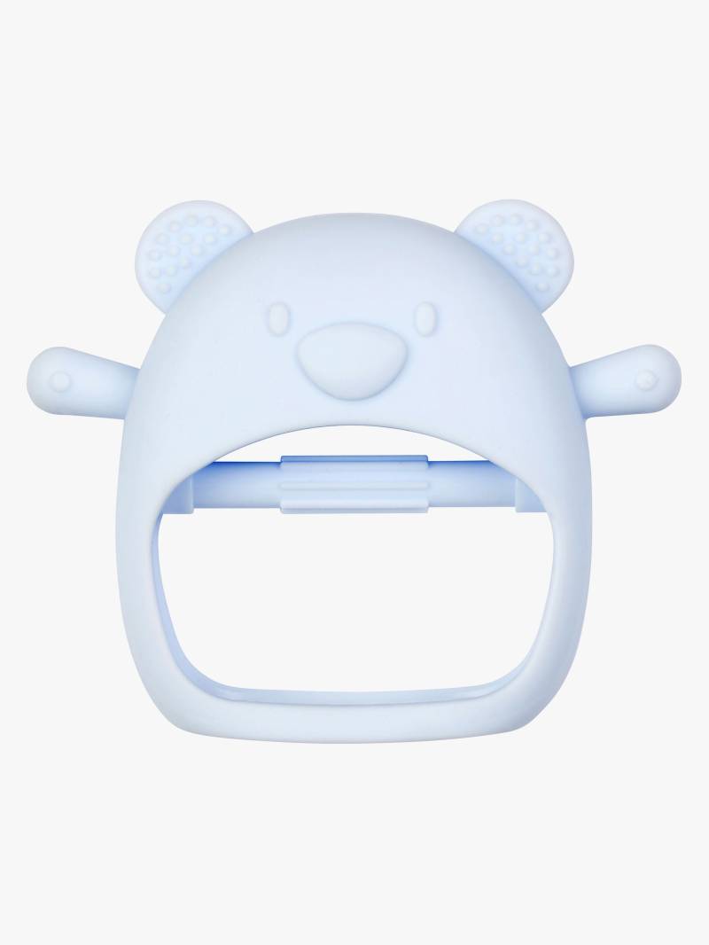Nattou Soft Silicone Beißhandschuh, Blau von Nattou