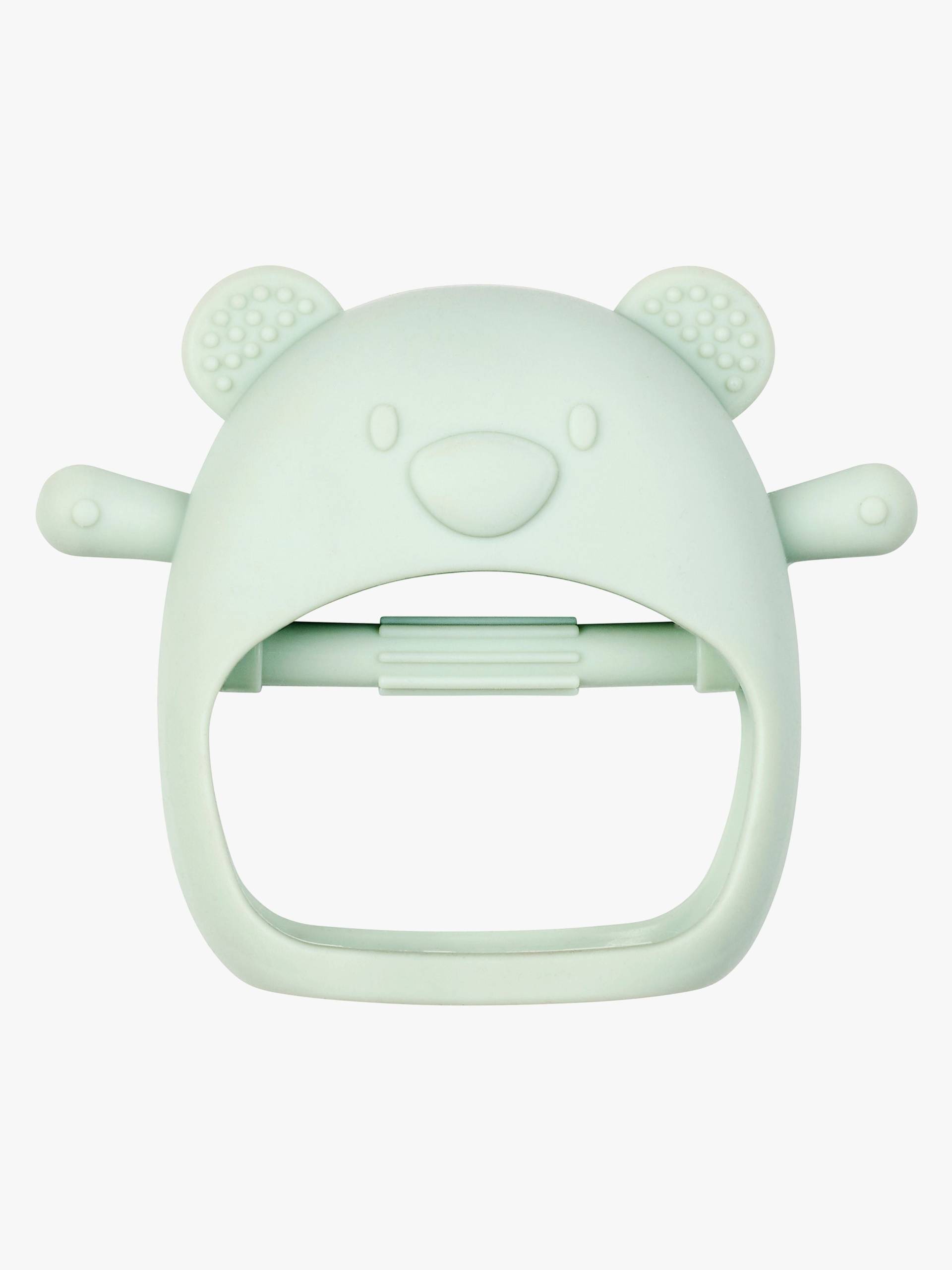 Nattou Soft Silicone Beißhandschuh, Grün von Nattou