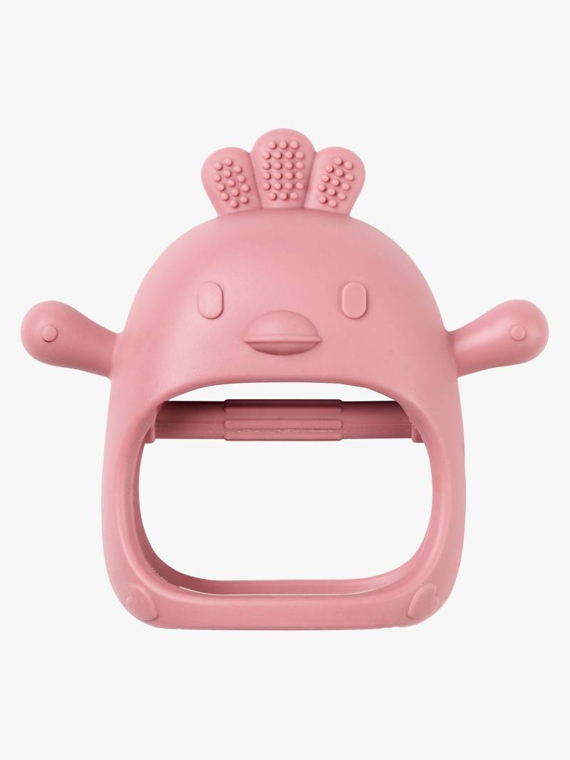 Nattou Soft Silicone Handschuh Beißringe, Old Pink, Beißspielzeug von Nattou