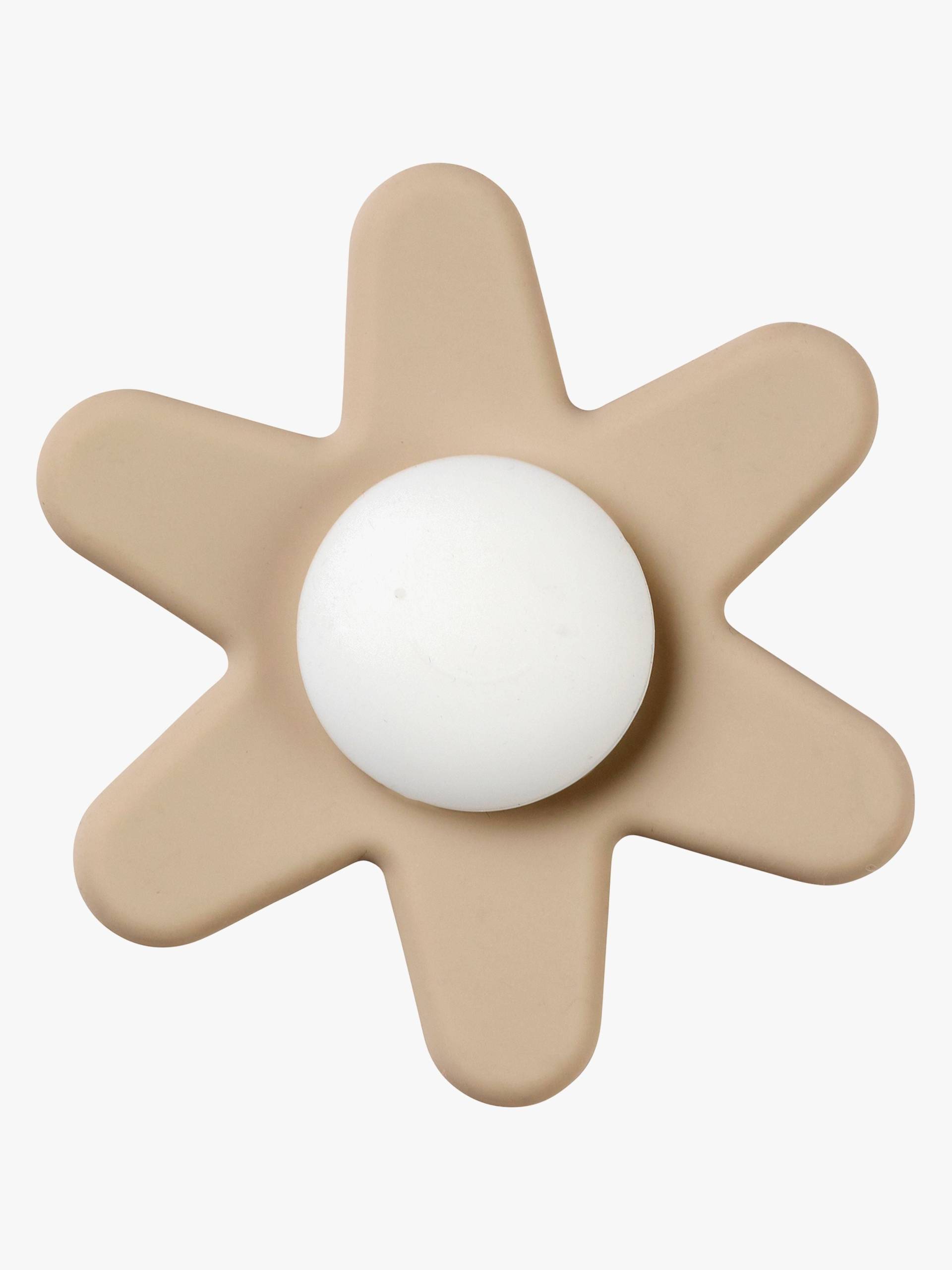 Nattou Soft Silicone Spinner mit Saugnapf, Clay, Babyspielzeug von Nattou