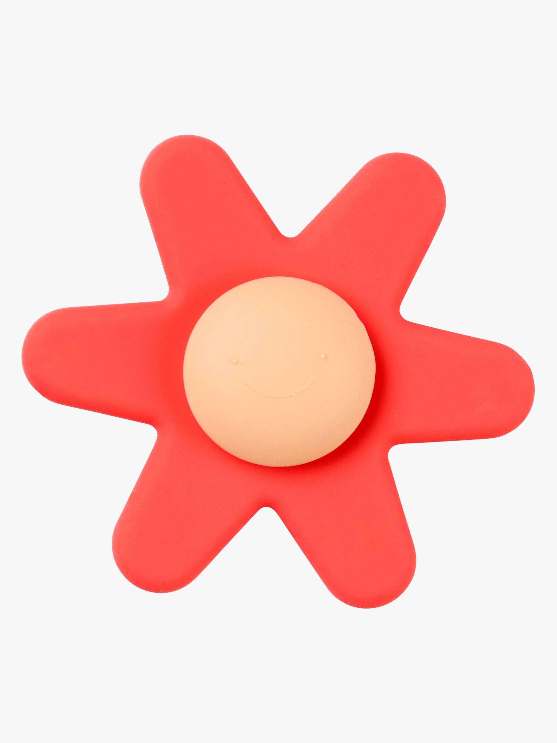Nattou Soft Silicone Spinner mit Saugnapf, Rosa, Babyspielzeug von Nattou