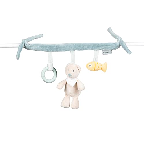 Nattou Spielzeug zum Aufhängen aus Polyester, Bär Jules, Mit Rassel und weiteren Aktivitäten, Ca. 32 cm, Romeo, Jules und Sally, Dunkelblau Nattou Spielzeug zum Aufhängen aus Polyester, Bär Jules, Mit Rassel und weiteren Aktivitäten, Ca. 32 cm, Romeo, Jules und Sally, Dunkelblau von Nattou