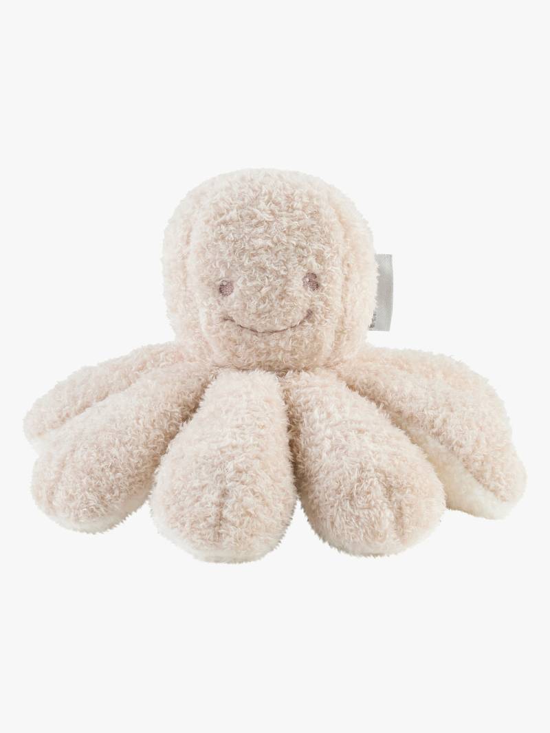 Nattou Teddy Rassel Tintenfisch, Beige, Babyspielzeug von Nattou