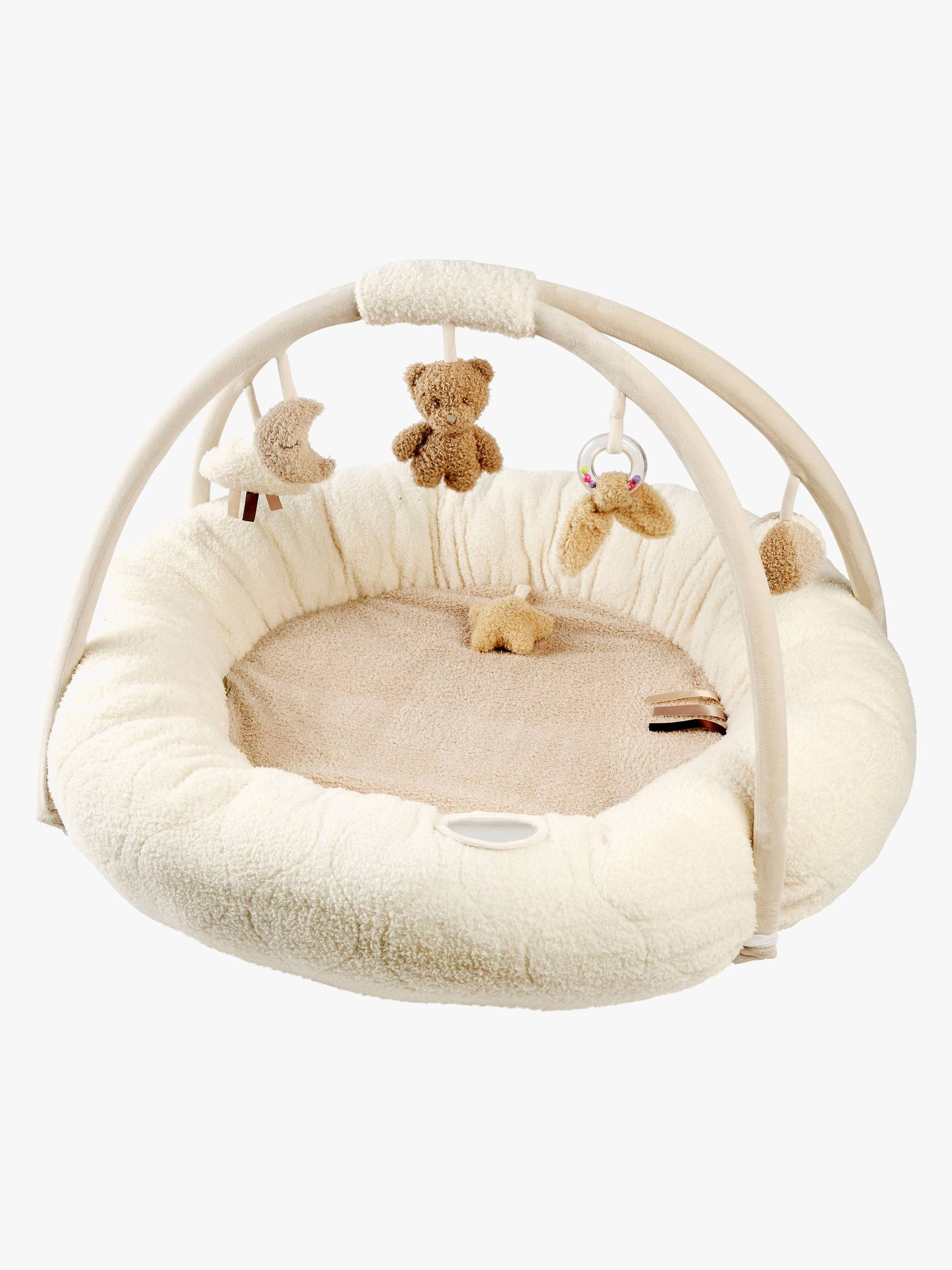 Nattou Teddy Spielbogen, Ecru, Babyspielzeug von Nattou