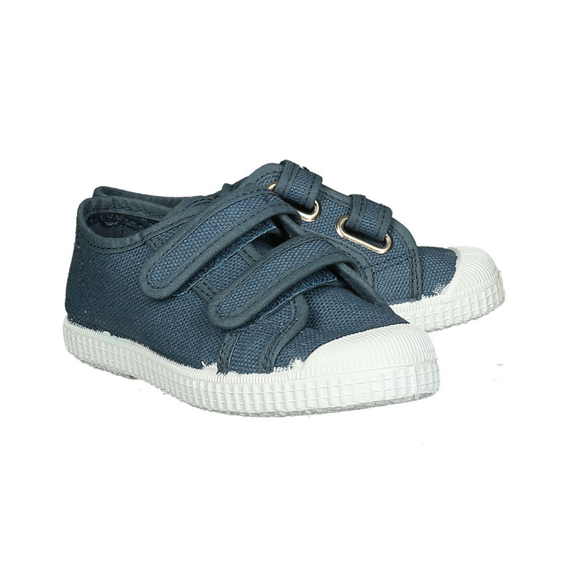 Klett-Stoffschuhe MARINO in blau von Natural World