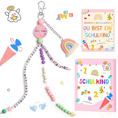 Schultüte Mädchen, Einschulung Rechenkette 1. Klasse- Schulkind Schulanfang 2025 Mädchen Bastelset Schulstart, Geschenk Einschulung, Glücksbringer Schulanfang Geschenke mit Grußkarte Geschenkbox Schultüte Mädchen, Einschulung Rechenkette 1. Klasse- Schulkind Schulanfang 2025 Mädchen Bastelset Schulstart, Geschenk Einschulung, Glücksbringer Schulanfang Geschenke mit Grußkarte Geschenkbox von Naturas Bouqutis