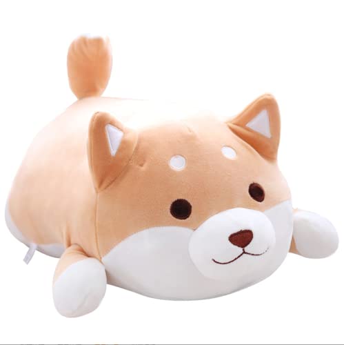 Shiba Inu Stofftier – niedliches Corgi-Plüschkissen, ideal für Jungen und Mädchen, kann für Bett und Sofa verwendet werden (35 cm) von NatureMan