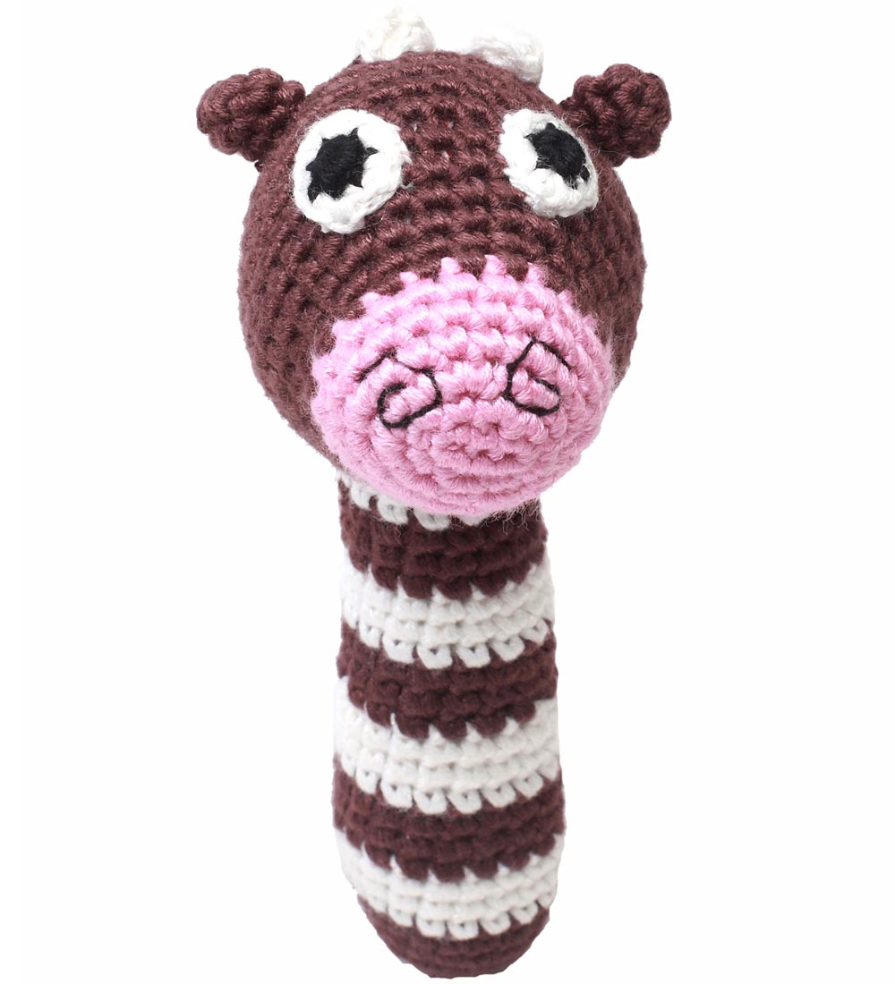 NatureZoo Rassel - Fr. Kuh - Braun/Weiß/Pink - NatureZoo - One Size - Rasseln NatureZoo Rassel - Fr. Kuh - Braun/Weiß/Pink - NatureZoo - One Size - Rasseln von NatureZoo