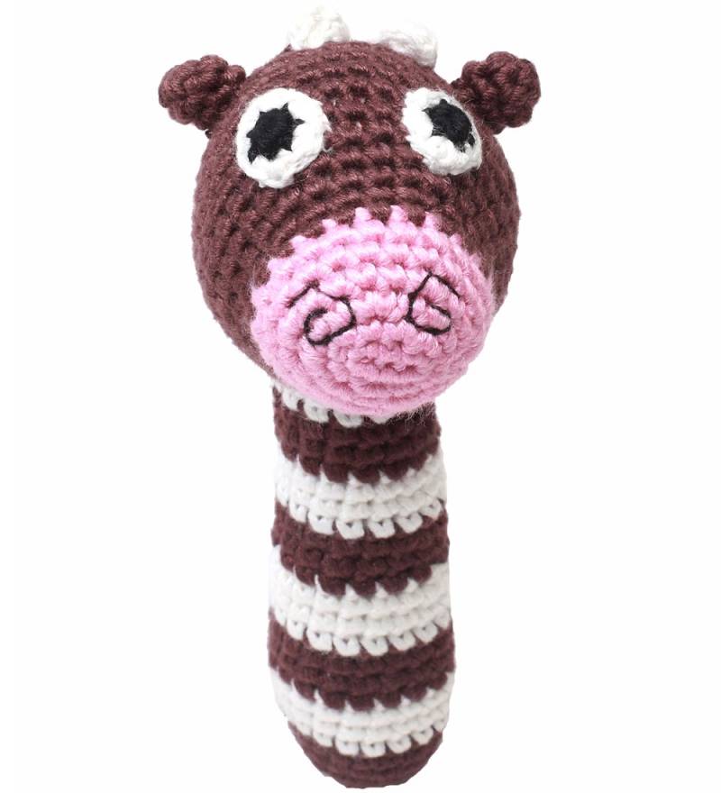 NatureZoo Rassel - Fr. Kuh - Braun/Weiß/Pink - NatureZoo - One Size - Rasseln NatureZoo Rassel - Fr. Kuh - Braun/Weiß/Pink - NatureZoo - One Size - Rasseln von NatureZoo