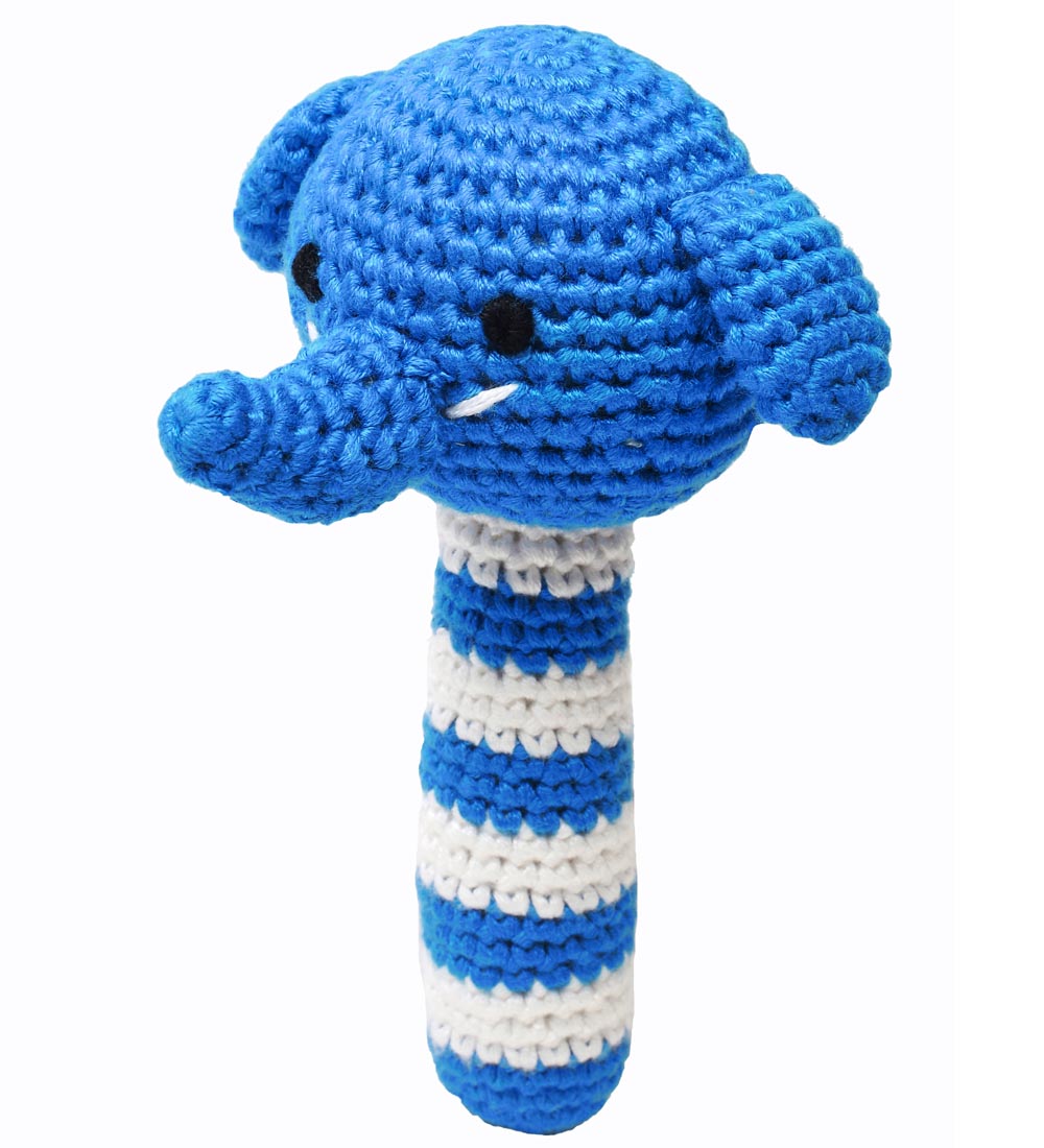 NatureZoo Rassel - Herr Elefant - Blau/Weiß - NatureZoo - One Size - Rasseln NatureZoo Rassel - Herr Elefant - Blau/Weiß - NatureZoo - One Size - Rasseln von NatureZoo