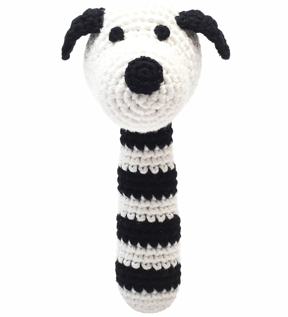 NatureZoo Rassel - Herr Hund - Schwarz/Weiß - NatureZoo - One Size - Rasseln NatureZoo Rassel - Herr Hund - Schwarz/Weiß - NatureZoo - One Size - Rasseln von NatureZoo