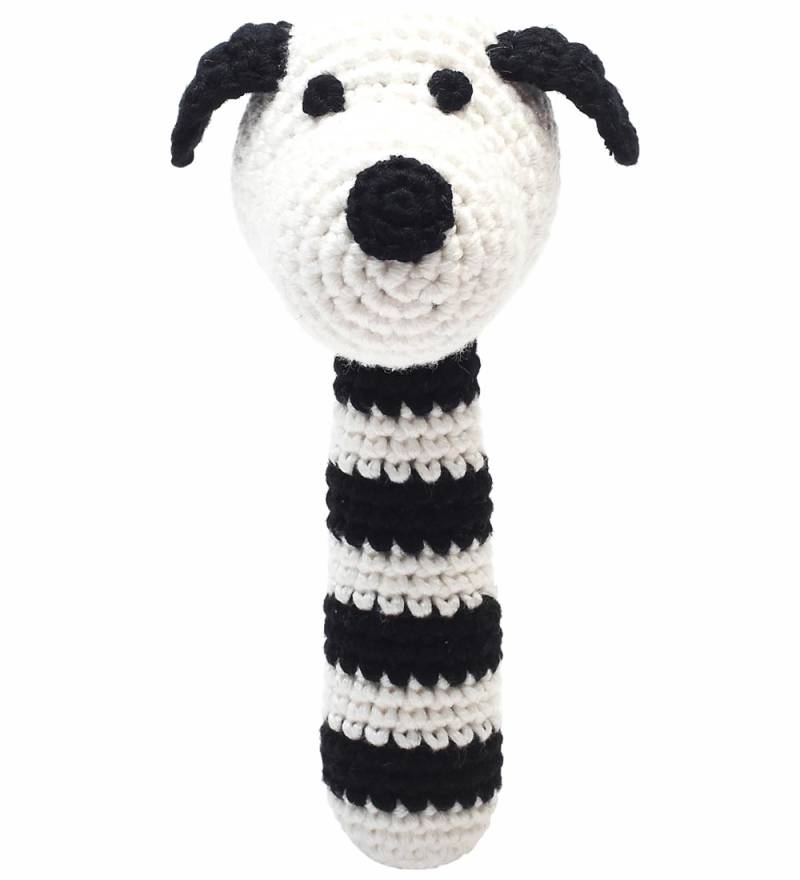 NatureZoo Rassel - Herr Hund - Schwarz/Weiß - NatureZoo - One Size - Rasseln NatureZoo Rassel - Herr Hund - Schwarz/Weiß - NatureZoo - One Size - Rasseln von NatureZoo