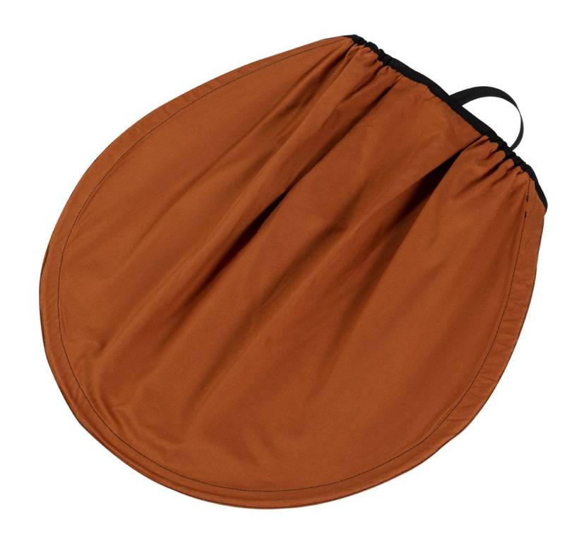 Naturkind Sonnensegel Halbkreisförmig - Terracotta von Naturkind