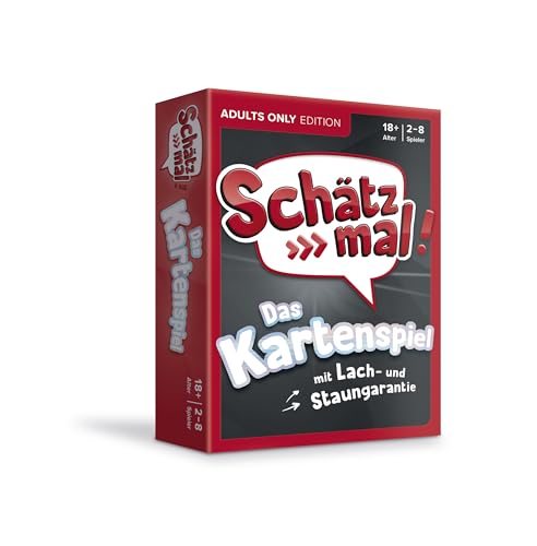 Schätz mal! Das Kartenspiel - Adults Only: Das Kartenspiel mit Lach- und Staungarantie I Ab 18 Jahre I 2-8 Spieler, White von Naumann & Goebel Verlagsgesellschaft mbH