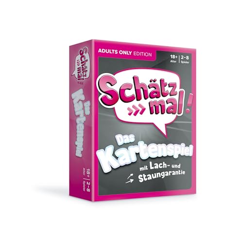 Schätz mal! Das Kartenspiel - Adults Only: Das Kartenspiel mit Lach- und Staungarantie I Ab 18 Jahre I 2-8 Spieler, White Schätz mal! Das Kartenspiel - Adults Only: Das Kartenspiel mit Lach- und Staungarantie I Ab 18 Jahre I 2-8 Spieler, White von Naumann & Goebel Verlagsgesellschaft mbH