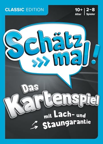 Schätz mal! Das Kartenspiel - Classic: Das Kartenspiel mit Lach- und Staungarantie I Ab 10 Jahre I 2-8 Spieler, White Schätz mal! Das Kartenspiel - Classic: Das Kartenspiel mit Lach- und Staungarantie I Ab 10 Jahre I 2-8 Spieler, White von Naumann & Goebel Verlagsgesellschaft mbH