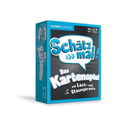 Schätz mal! Das Kartenspiel - Classic: Das Kartenspiel mit Lach- und Staungarantie I Ab 10 Jahre I 2-8 Spieler, White Schätz mal! Das Kartenspiel - Classic: Das Kartenspiel mit Lach- und Staungarantie I Ab 10 Jahre I 2-8 Spieler, White von Naumann & Goebel Verlagsgesellschaft mbH