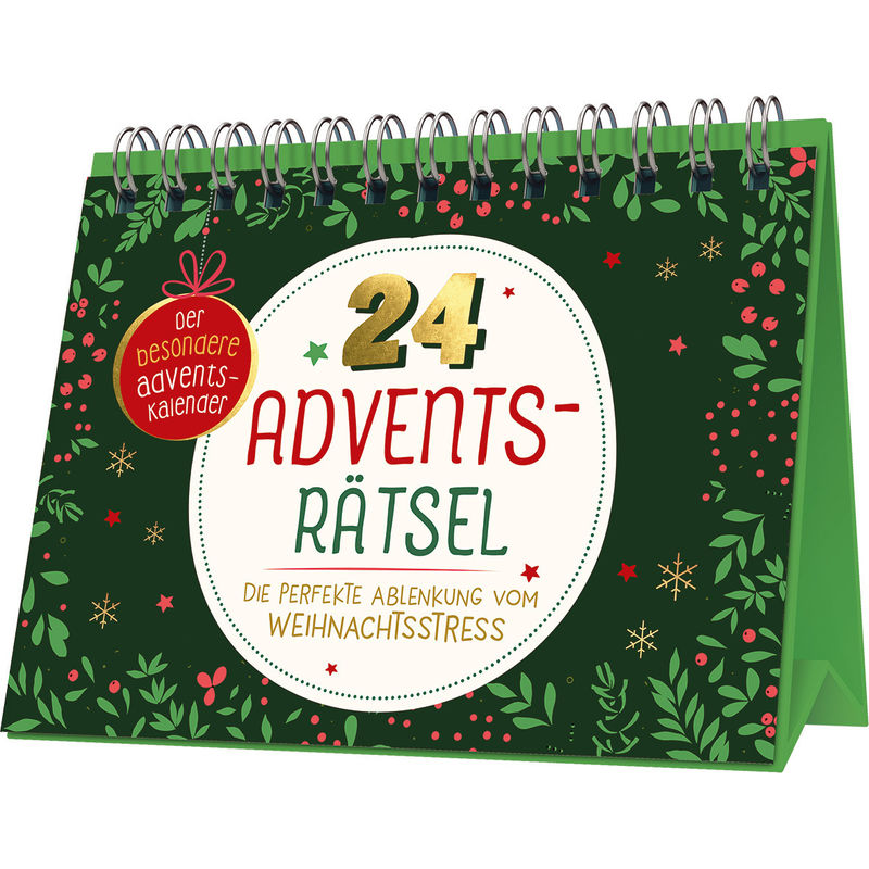 24 Adventsrätsel | Die perfekte Ablenkung vom Weihnachtsstress von Naumann & Göbel