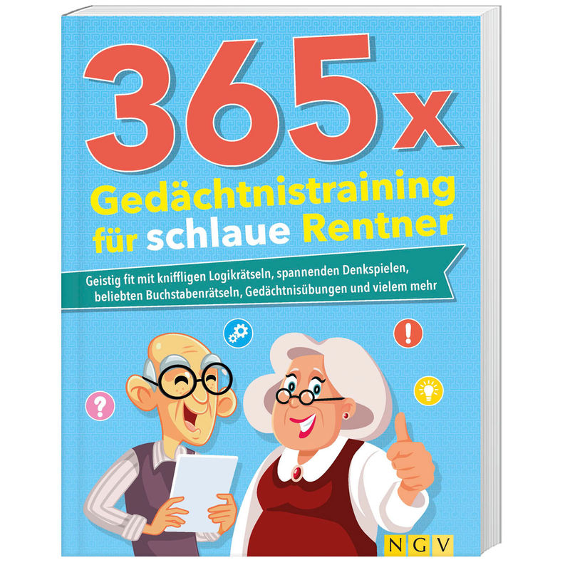 365 x Gedächtnistraining für schlaue Rentner von Naumann & Göbel
