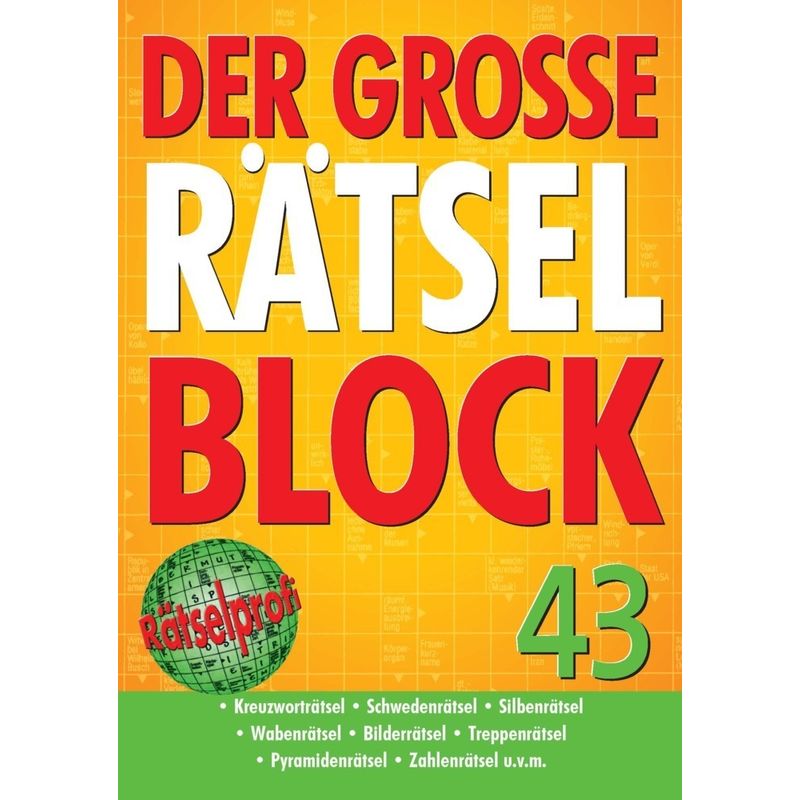 Der große Rätselblock.Bd.43 von Naumann & Göbel