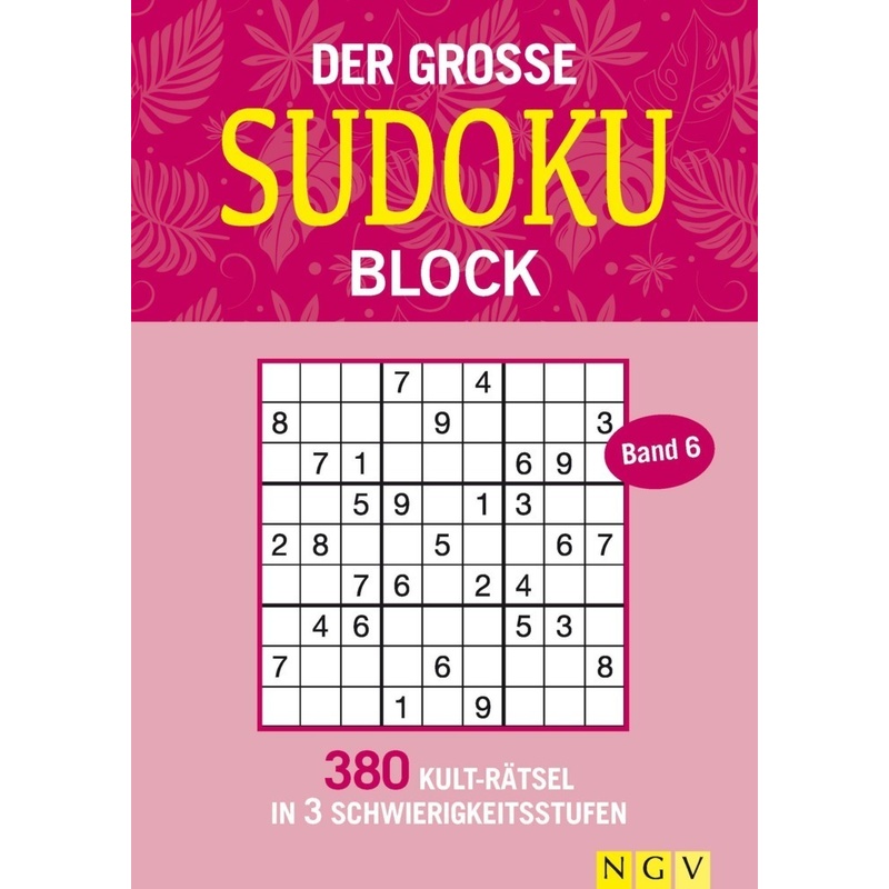Der große Sudokublock Band 6 von Naumann & Göbel