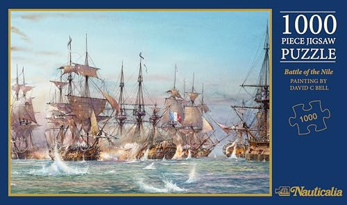 Nauticalia Schlacht am Nil von David Bell 1000 Teile Puzzle von Nauticalia