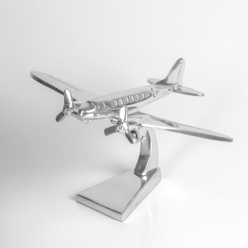 Nauticalia Dakota Skulptur aus Aluminium, DC3, 30 cm Nauticalia Dakota Skulptur aus Aluminium, DC3, 30 cm von Nauticalia