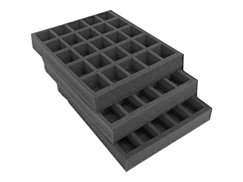 Navara Figurenkoffer für 75 Truppen auf 25-32 mm Basis, bis zu 40 mm Höhe 75 Fächer 35 mm tief, je 40 mm x 30 mm Navara Figurenkoffer für 75 Truppen auf 25-32 mm Basis, bis zu 40 mm Höhe 75 Fächer 35 mm tief, je 40 mm x 30 mm von Navara