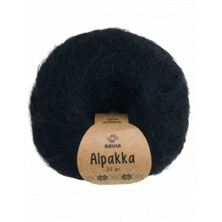 Navia Alpakka Garn 807 Schwarz von Navia