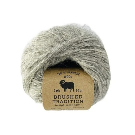 Navia Brushed Tradition Garn 1102 Hellgrau von Navia