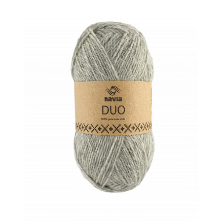 Navia Duo Garn 22 Hellgrau von Navia