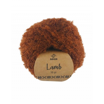 Navia Lamb Garn 1311 Rotbraun von Navia