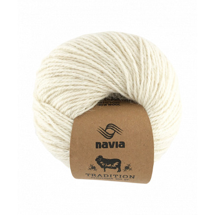 Navia Tradition Garn 901 Weiß von Navia