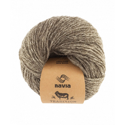 Navia Tradition Garn 903 Mittelgrau von Navia
