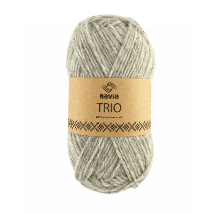 Navia Trio Garn 32 Hellgrau von Navia