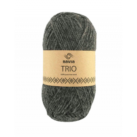 Navia Trio Garn 33 Grau von Navia