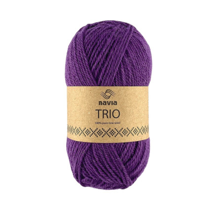 Navia Trio Garn 364 Sunset Lila von Navia